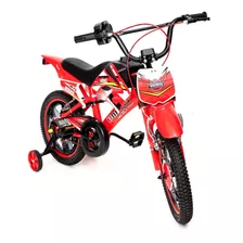 Bicicleta Motocross Infantil Aro 14 - Vermelha Unitoys