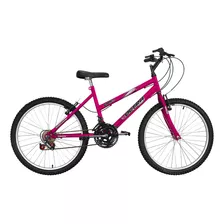 Bicicleta Aro 24 Feminina De Passeio 18 Velocidades Ultra