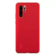 Funda De Silicona Huawei P30 Pro - Rojo