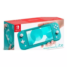 Nintendo Switch Lite 32gb Standard Color Turquesa + 128gb Sd