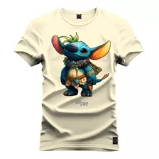 Camiseta Estampada T-shirt Lilo Paisagem