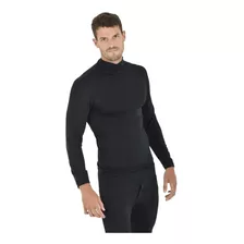 Polera Camiseta Térmica Hombre Frisada C/spandex 