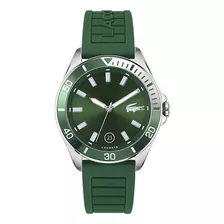 Reloj Lacoste De Caucho Verde Para Hombre 2011263