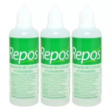 Repos - 3 Amaciantes Cutículas E Calosidades 120 Ml