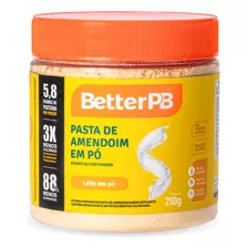 Betterpb, Pasta De Amendoim Em Pó, Leite Em Pó, 210g