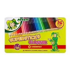 Jolly Supersticks Lapices De Colores Europeos De Primera Ca