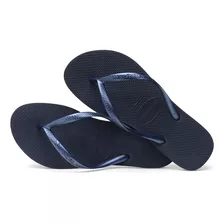 Ojotas Havaianas Slim Metalizada Mujer Originales Tiras Fina