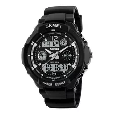 Relógio Esportivo Militar Masculino Skmei S-shock 0931 Led Digital Analógico Natação Branco Cronometro Quartz Original