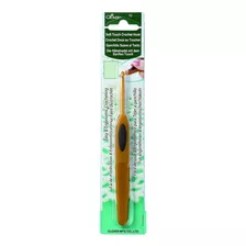 Clover Soft Touch Crochet Hook Aluminio Brown 2.50mm