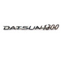 Emblema Deluxe Datsun Bluebird Auto De Lujo Vagoneta Metal 