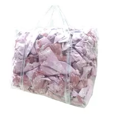 Bolsa Sacola Sacolão 100% Em Pvc Cristal Transparente Grande