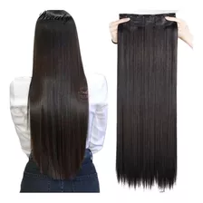 Aplique Tic Tac 60cm Orgânico Idêntico Ao Cabelo Humano 