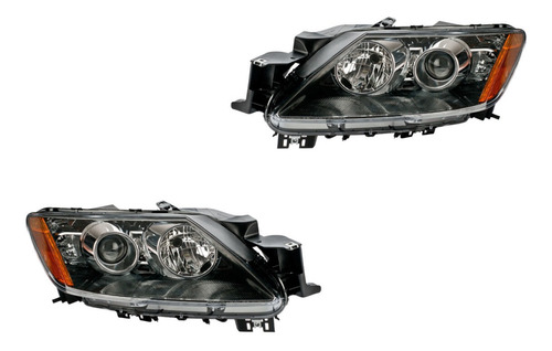 Par De Faros Depo Mazda Cx7 2007 2008 2009 2010 2011 2012 Foto 4