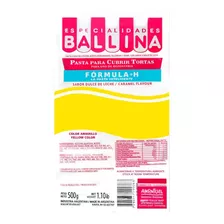 Pasta Torta Ballina Amarilla 500 G -ciudad Cotillón - Envíos