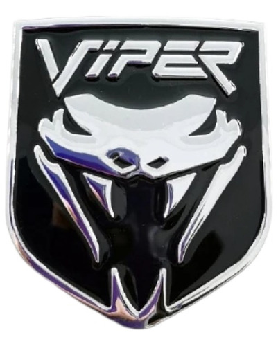 Foto de Emblema Viper 3d Lujo Metal Dodge