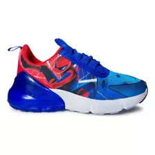 Zapatillas Hombre Araña Spiderman Marvel Advengers Urbanas