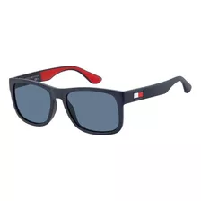 Óculos De Sol Tommy Hilfiger Masculino Th 1556/s 8ru Azul