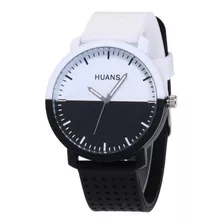 Relojes Pulsera Combinado Blanco Azul Negro Por Mayor Por 5 