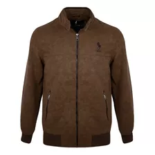 Chamarra De Vinipiel Para Hombre Marca Hpc Polo Original