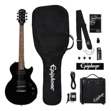 Pack Guitarra Eléctrica EpiPhone Ppeg-egl1ebc+ Envío Express