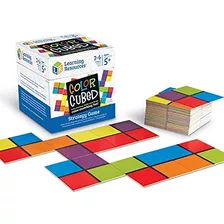 Juego De Estrategia En Cubos De Colores De Learning Resource