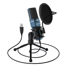 Microfono Usb, Condensador De Computadora Tonor Tc-777