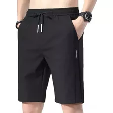 Shorts Masculinos Soltos E Elásticos De Seda Gelada