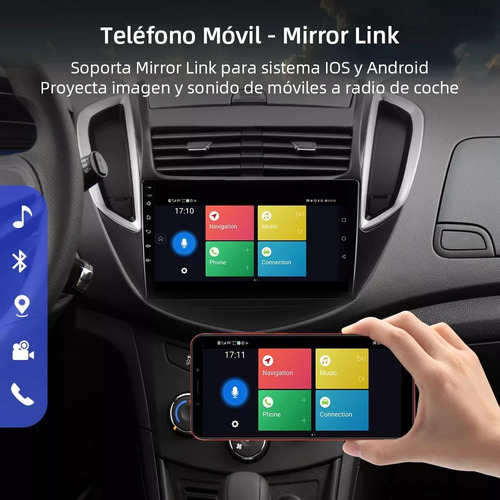 Android Honda Hrv 16-19 Carplay Wifi Gps Radio Touch Mirror Foto 9