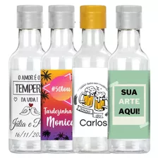 50 Mini Garrafinhas Personalizadas 50ml Lembrancinhas Festas