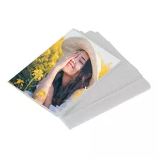 Papel Fotografico Brillante A6 10x15cm X 50 Hojas 230g ® Color Blanco