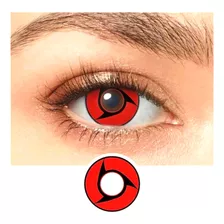 Pupilente Halloween Sharingan Itachi Incluye Estuche Y Envío