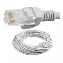 Cable Utp 20 Mts Con Conectores Para Internet Tienda