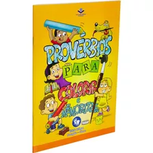 Livro De Crianças Provérbios Para Colorir E Memorizar - Desenhos Da Bíblia Para Colorir