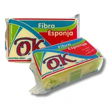 Esponja De Para Cocina Con Fibra Multiuso X 1 Unidad