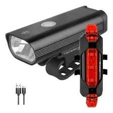 Farol Bike Recarregável Profissional T6 Sinalizador Led K134