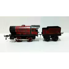 Antiguo Tren De Pasajeros De Juguete Hornby Meccano