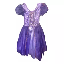 Disfraz Vestido Rapunzel- Talle 2