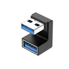 Adaptador Usb 3.0 Angular 90 Graus Fêmea X Macho 