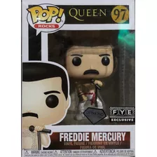 Funko Pop Queen 97 Freddie Mercury Fye Exclusive Diamont C