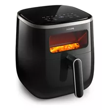 Airfryer Serie 3000 Xl 5,6 Litros Philips Hd9257/80 Color Negro