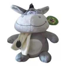 Burro De Pelúcia Cinza Com Cachecol Que Dá Risadas!