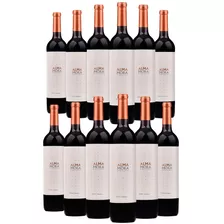 Vino Alma Mora Malbec Tinto 750ml Caja X12 Botellas 