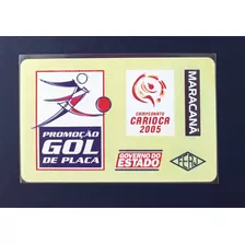 Ingresso Futebol: Campeonato Carioca 2005. Vasco X Fluminens