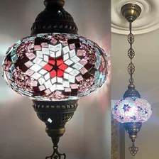 Vissmarta Turco Colorido Decorativo Marroquí Colgante Lámpar