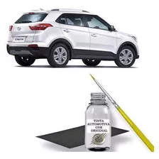 Tinta Tira Risco Retoque Auto Hyundai Creta Cor Branco Polar