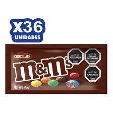 M&m Chocolate Con Leche 48g X 36un.