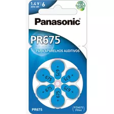 30 Baterias Auditivas Zinc Air Pr675 (5 Cartelas)