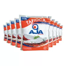 Kit 10 Massa De Tapioca Pronta 500g Aja Mandioca Hidratada