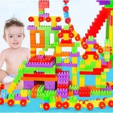 Kit Multiblocos Com 300 Peças - Blocos - Montar - Criança