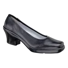 Sapato Profissional Feminino Scarpin Conforto Com Ca 43573